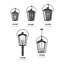 Lanterne murale moyenne Yale-65382747