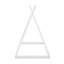 Lit tente en bois pour lit simple-1721442665