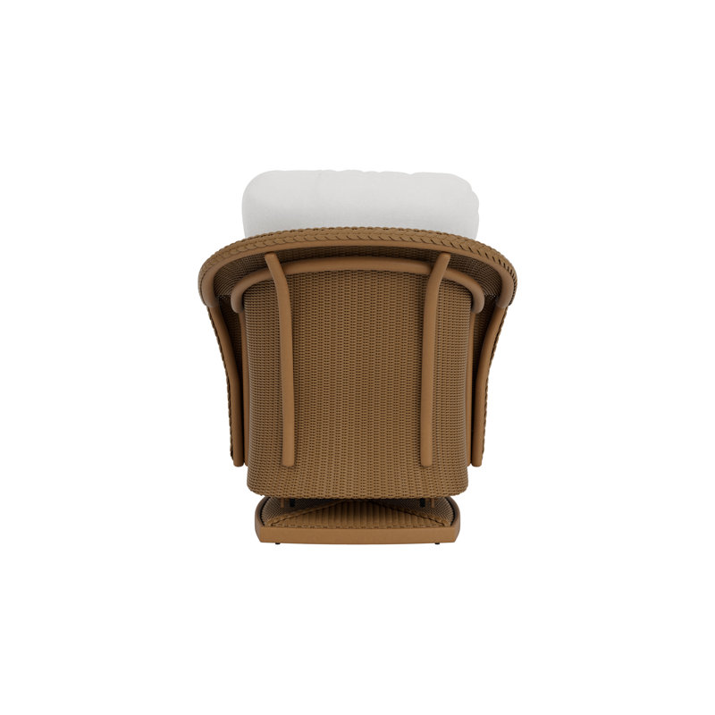 Reflections Outdoor Glider, Demo Oatmeal, White