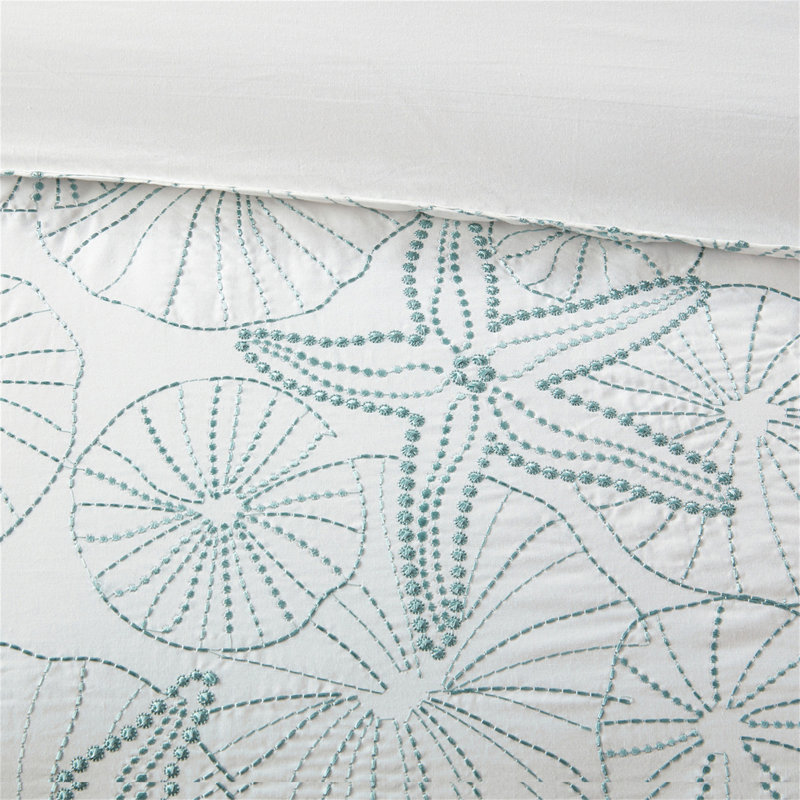Comforter Set White, Full/Double Comforter + 2 Shams