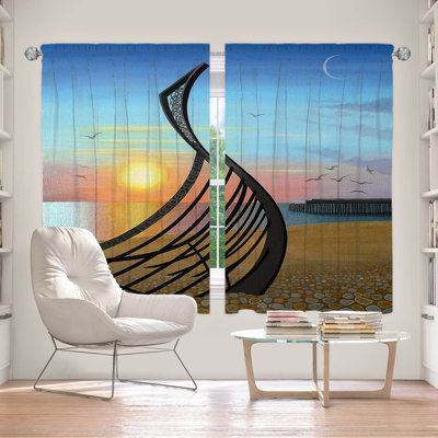Fehrat Room Darkening Curtains / Drapes Pair