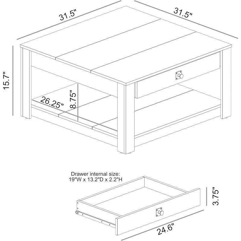 Ilus Single Coffee Table