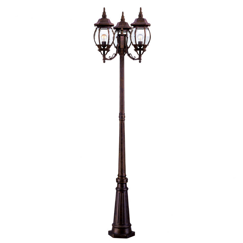 Zuckerman Lamp Post (Full), Burled Walnut