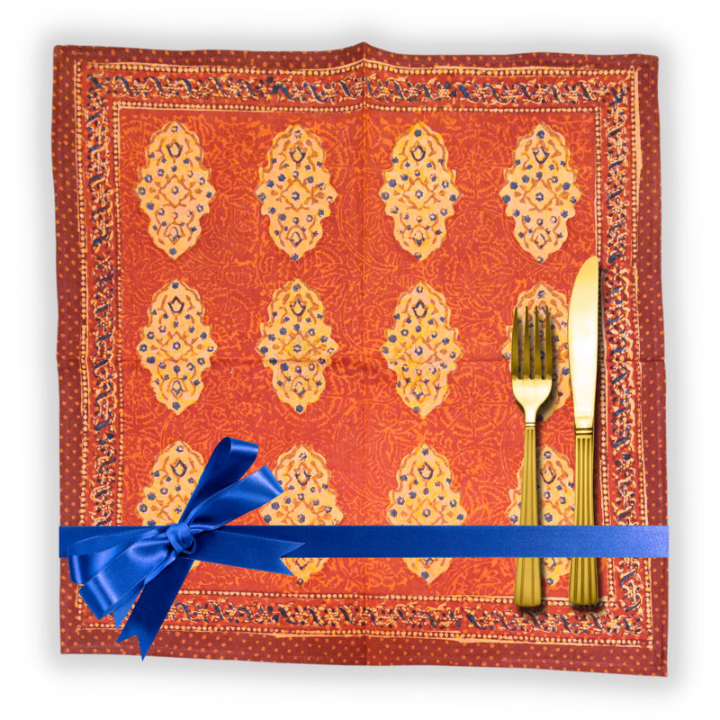 Ensemble de quatre serviettes en coton Finnur