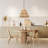 20"W Addia 1-Light Unique/Statement Tiered Jute Pendant