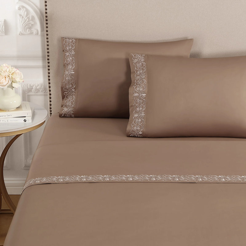  Ariane™ Sheet Set, Queen, Copper