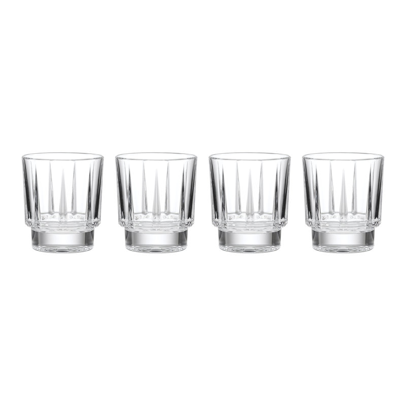 Verres Reed et Barton Estate, ensemble de 4