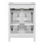Ensemble de meuble-lavabo 24 po avec lavabo en céramique, meuble-lavabo compact de 24 po x P18 po x H34 po, 2 portes à fermeture en douceur