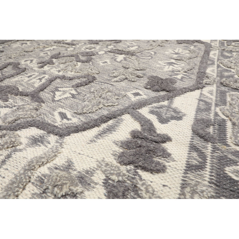 Tapis rectangulaire intérieur / extérieur de conception unique 5 pi 3 po x 7 pi 7 po
