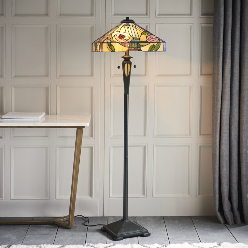 Toddington 153cm Dark Bronze Traditional Floor Lamp