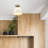 Shell Semi Flush Mount