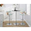 Tabourets de bar Laquietta réglables en hauteur avec repose-pieds arrondis en forme de T-93726388-93726383