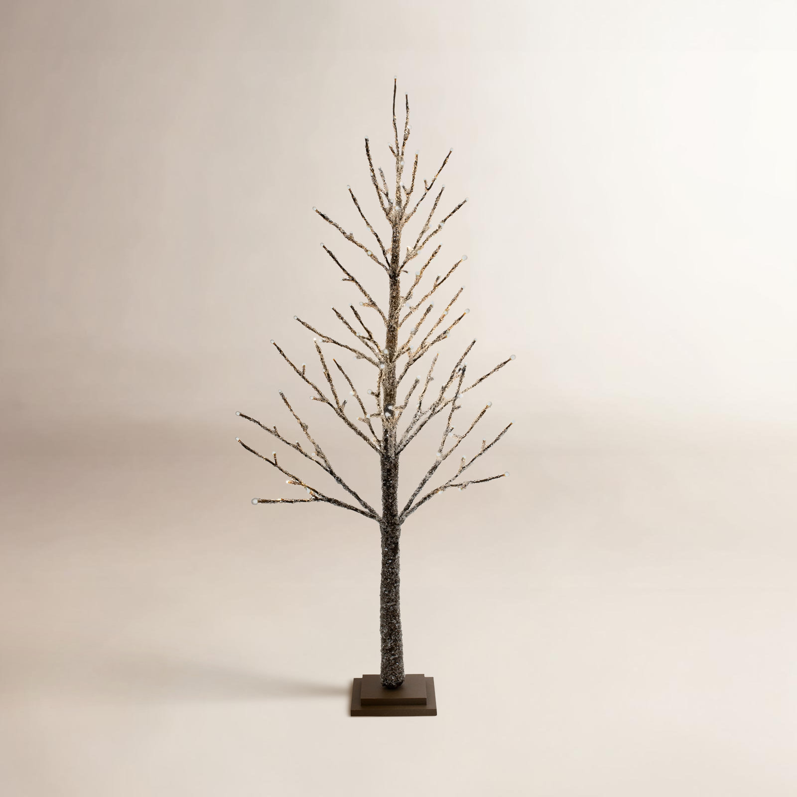 LED Icy Twig Tree, 48" H x 24" W x 24" D