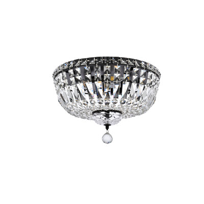 Plafonnier encastré 6 lumières 16 po