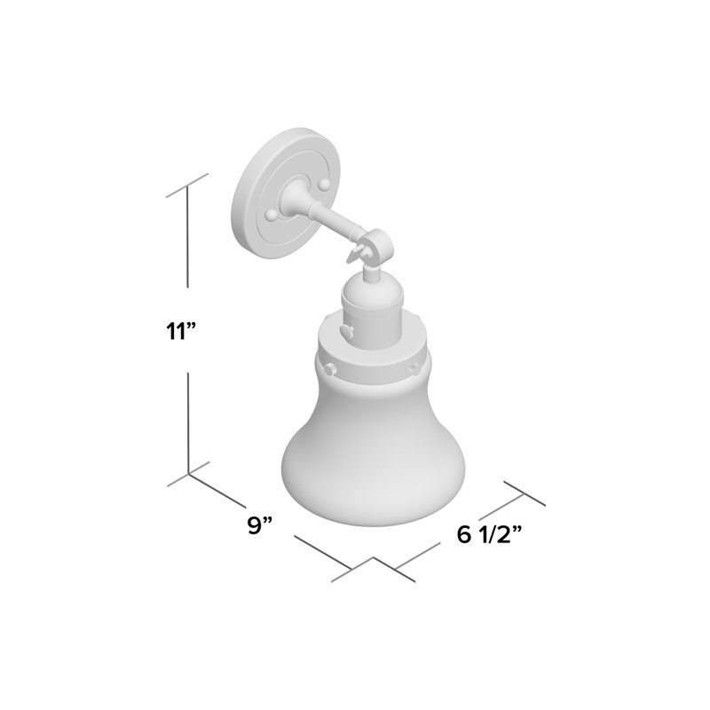 Edda Armed Sconce, Seedy, Incandescent, Brushed Satin Nickel