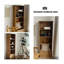Bibliothèque simple en bois massif Simple