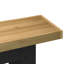 120cm Solid Wood Top Console Table