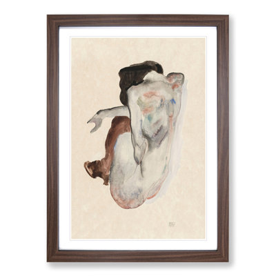 Portrait of a Woman Vol.8 by Egon Schiele - Picture Frame Painting
