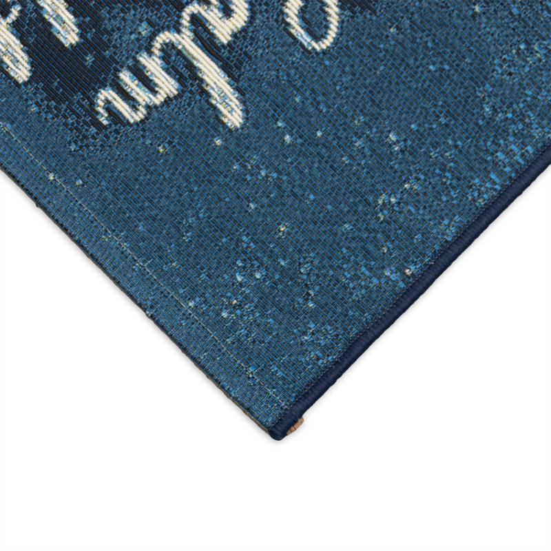 Tapis d'intérieur / extérieur Kaisu All Is Calm, Rectangle 2 pi 3 po x 2 pi 10 po