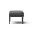 Repose-pieds Morelia (ensemble de 2) - Toile gris anthracite-123304122