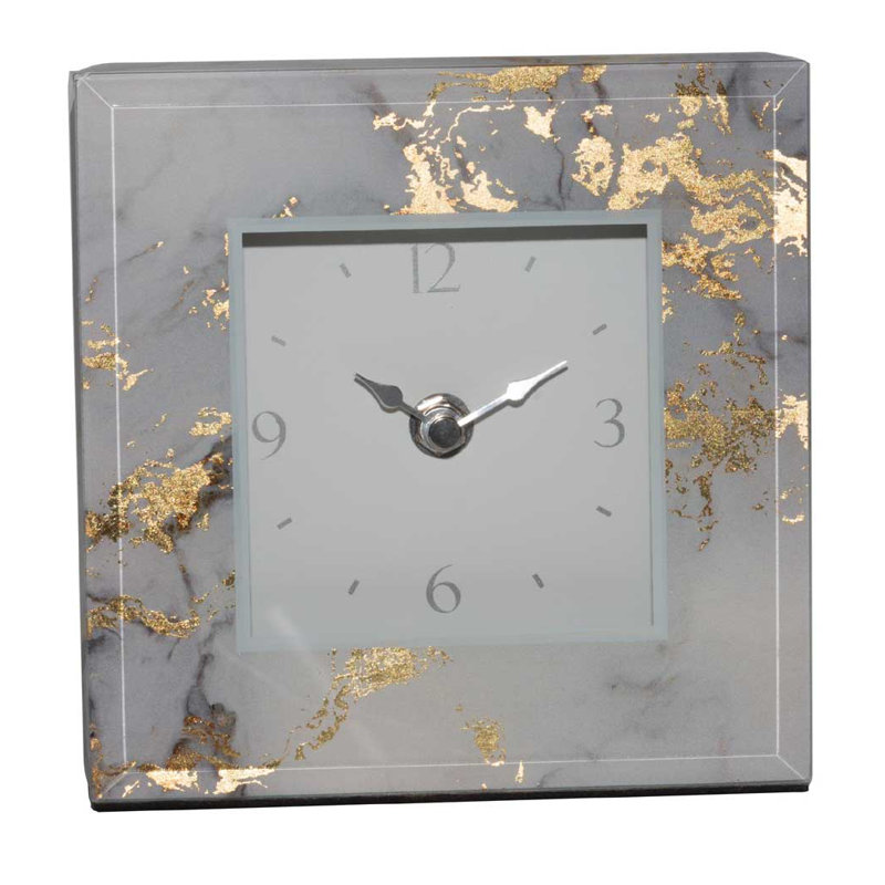 Mechanical Tabletop Clock in Clear