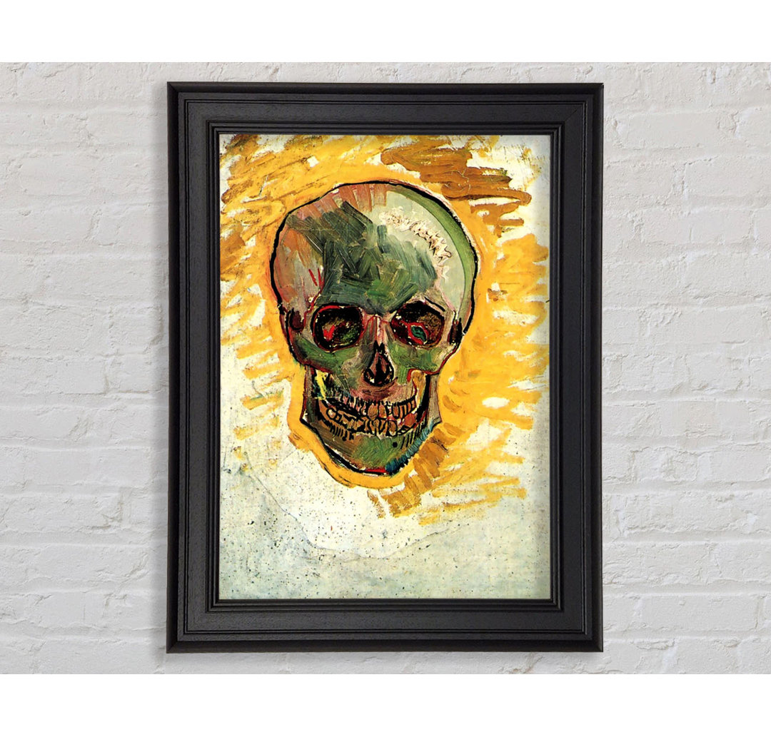 Van Gogh Totenkopf Gerahmter Druck