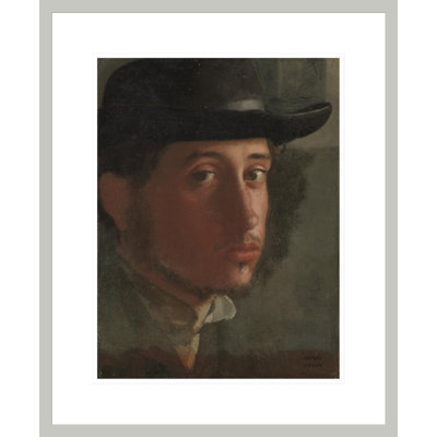 Autoportrait par Edgar Degas - Impression sur toile