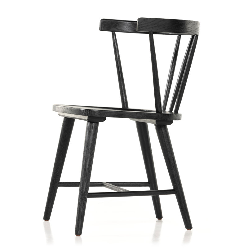 Naples Dining Chair, Black Oak