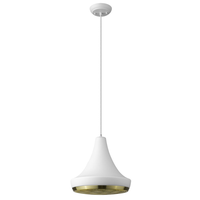 Beloit 1 - Light Single Pendant, White