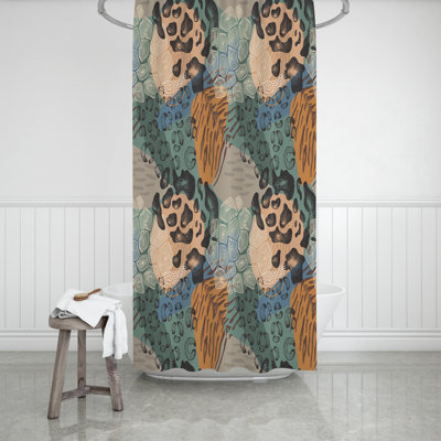 Animal Print Shower Curtain