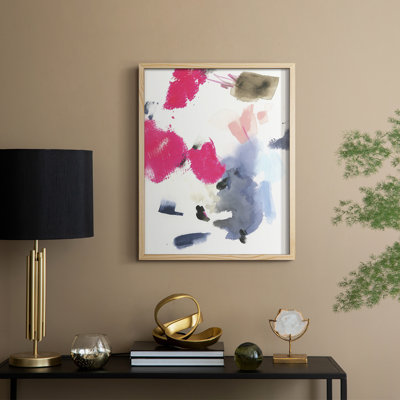 Mirame II Framed Print - Solid Wood