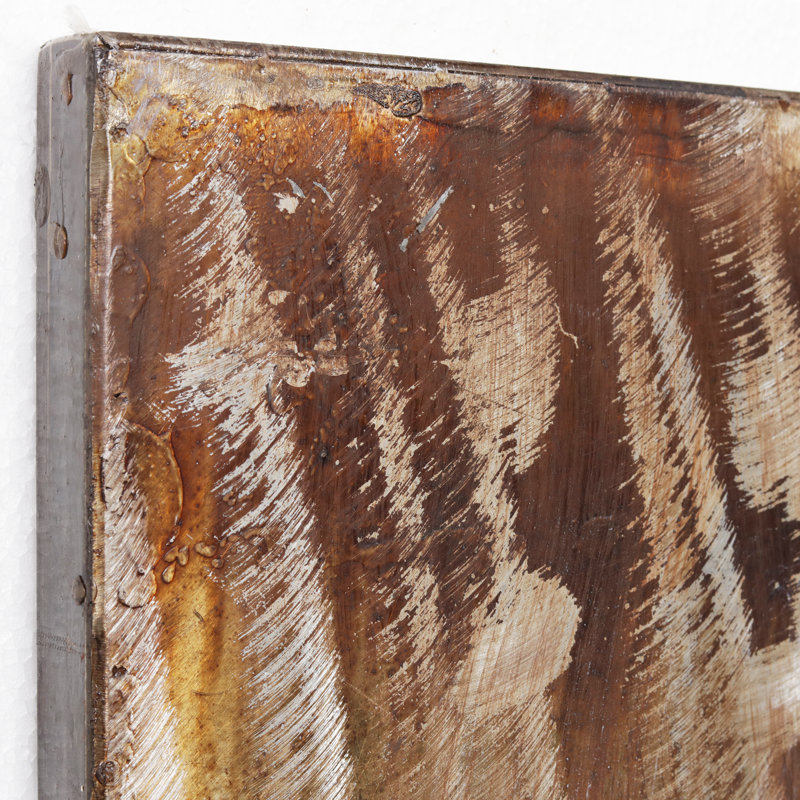Handmade Rustic Landscape & Nature Wall Decor on Metal