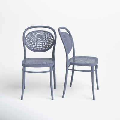 Farrah Stacking Patio Dining Side Chair