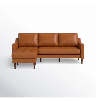 Daylen 2-Piece Genuine Leather Living Room Set