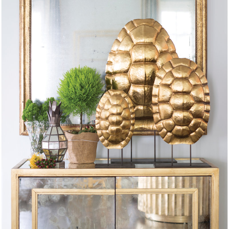 Ophelia Accent Cabinet, Gold