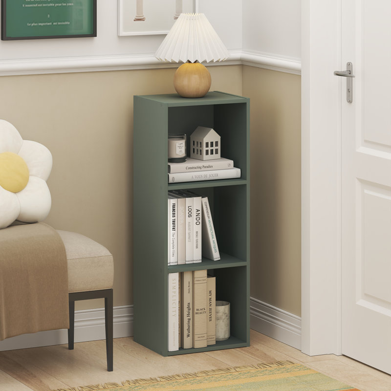 Bessan Bookcase, Brown, (3 Shelves) 32" H x 23" W x 10" D