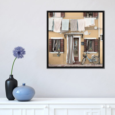 «Venetian Bicicletta I» par Alan Blaustein, reproduction de photo sur toile