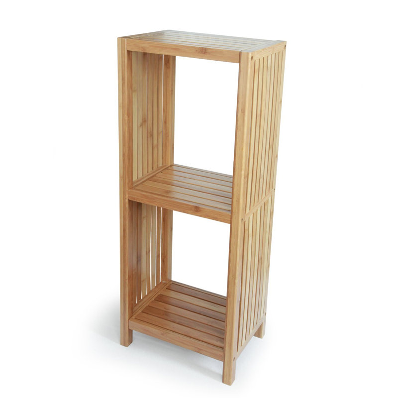 Jenelle Solid Wood Bathroom Shelves