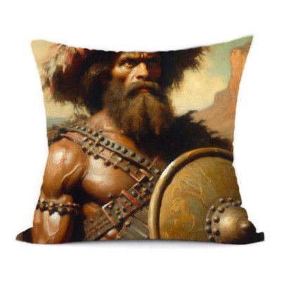 Hiltop Newport Abstract Reversible Throw Pillow