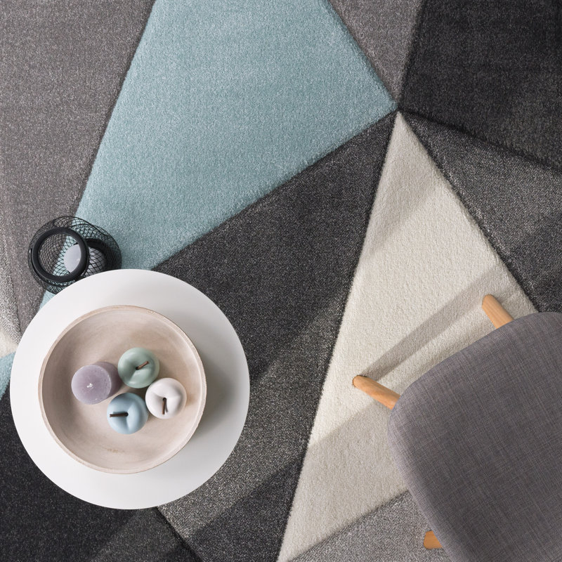 Monoceros Geometric Area Rug, Rectangular 120 x 170cm