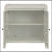 White Console Table with 2 Doors