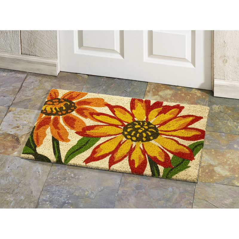 Blanket Flower Outdoor Doormat