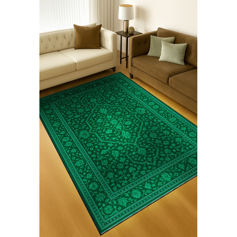 Tapis noir Mosso, 2'6" x 9'10"