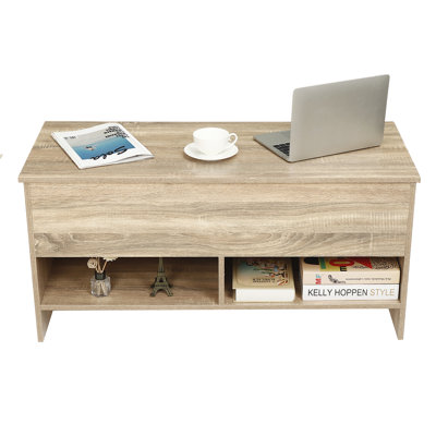 Table basse extensible avec rangement Aidrick