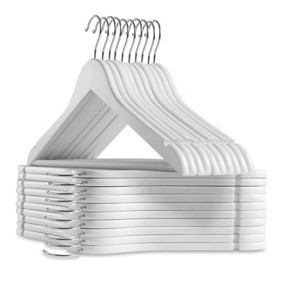 Solid Wood Non-Slip Standard Hanger for Suit/Coat