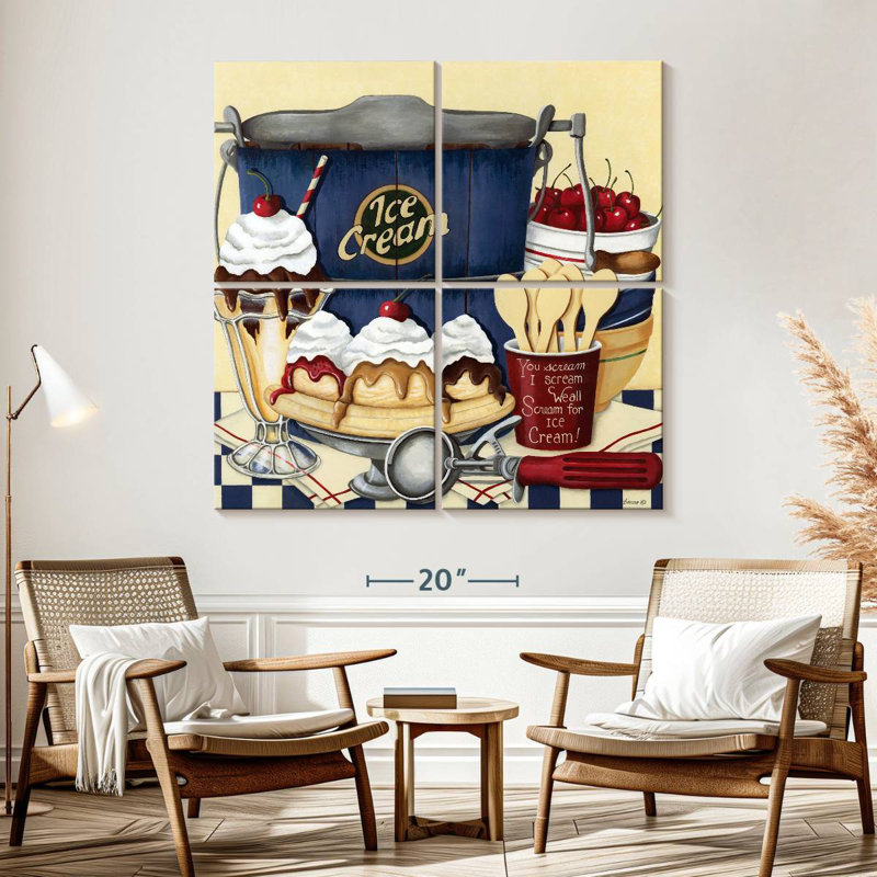 Yarlin Sweets Ice Cream, H 57 po x l 57 po