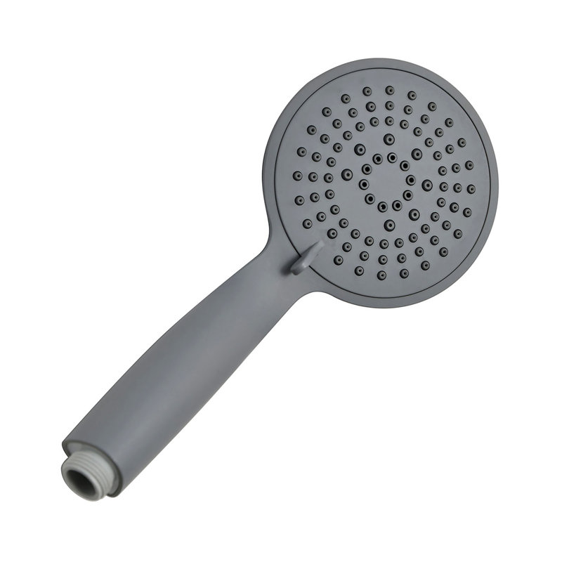 Thin 5-Spray Multi-Function Universal Handheld Shower Head, Mat Gray