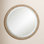 Ashburg Engineered Wood Round Wall Mirror