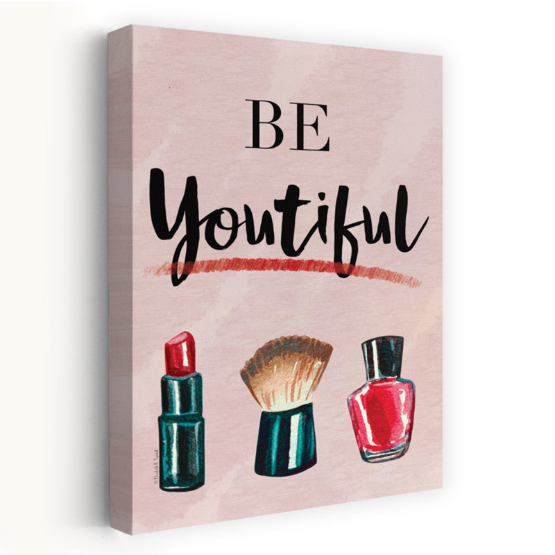 Be Youtiful Abstract Contemporary Art, 24" H x 16" W