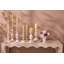 Rosy Check Medium Pillar Candlestick